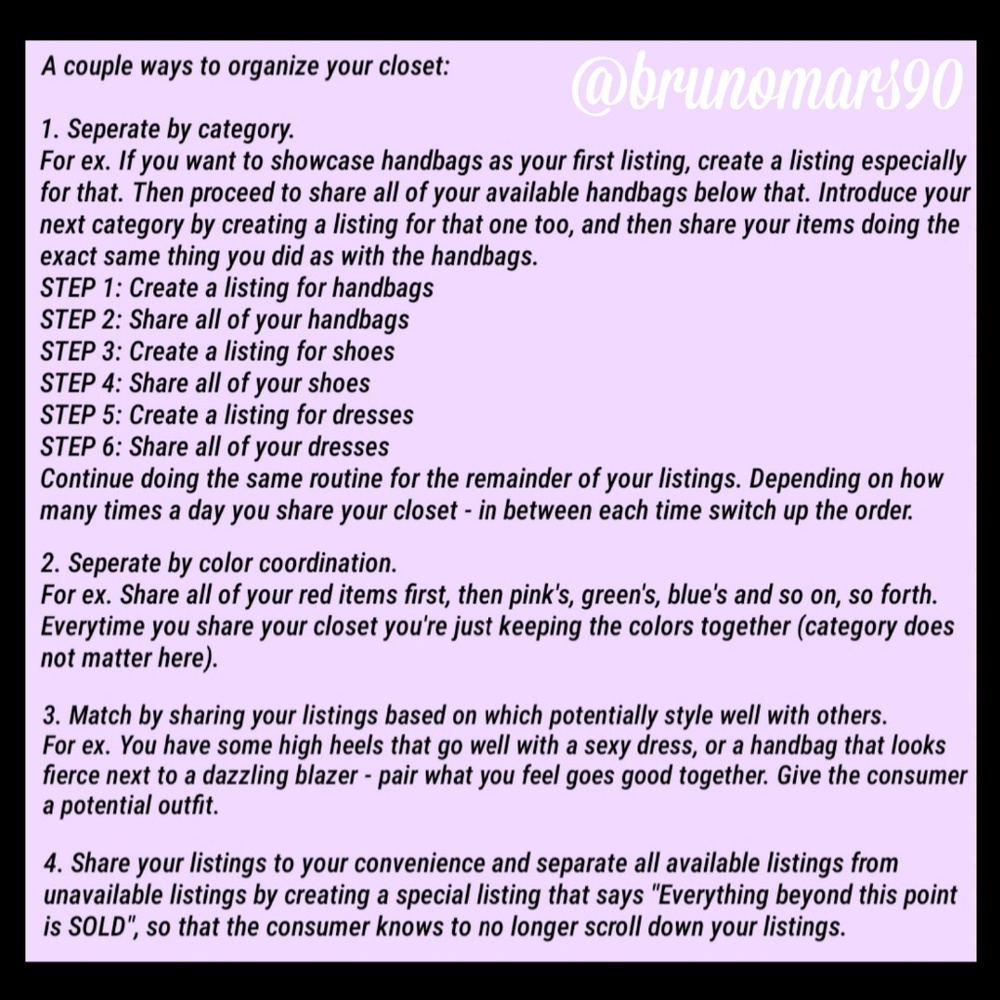 Poshmark Tips 3.0 - Picture 2 of 8